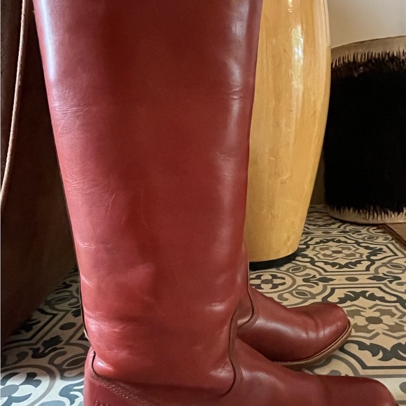 Vintage FRYE leather Campus Boots!!! Size 10 - Picture 8 of 16